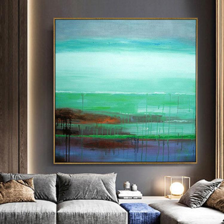 Wall art decor modern,Breeze blew the lake