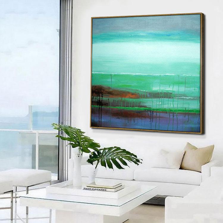 Wall art decor modern,Breeze blew the lake