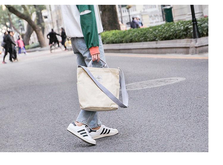 Ins fashion canvas bag