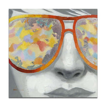 Load image into Gallery viewer, The girl with glasses