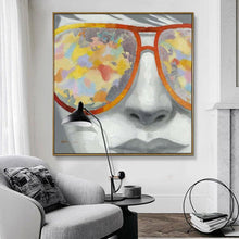 Load image into Gallery viewer, The girl with glasses