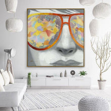 Load image into Gallery viewer, The girl with glasses