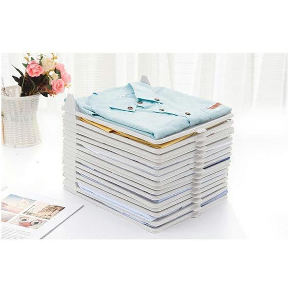 Creative clothing storage folding board