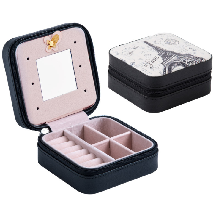Travel jewelry box, Portable Travel Jewelry Case