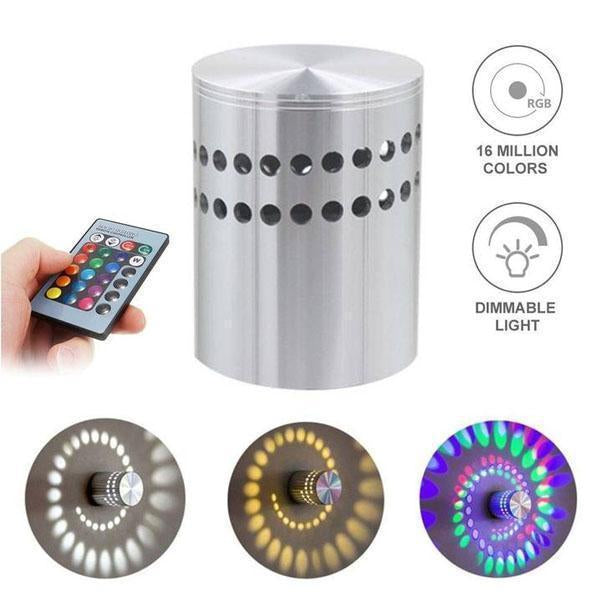 LED Patterned Wall Lamp