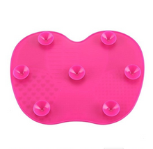 Load image into Gallery viewer, Cosmetic brush Silica gel cleaning pad