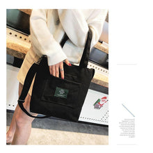 Load image into Gallery viewer, Luxury Women's handbag Fashion Solid Canvas