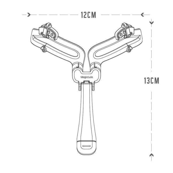 Adjustable Eyebrow Shapes Stencil