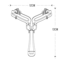 Load image into Gallery viewer, Adjustable Eyebrow Shapes Stencil