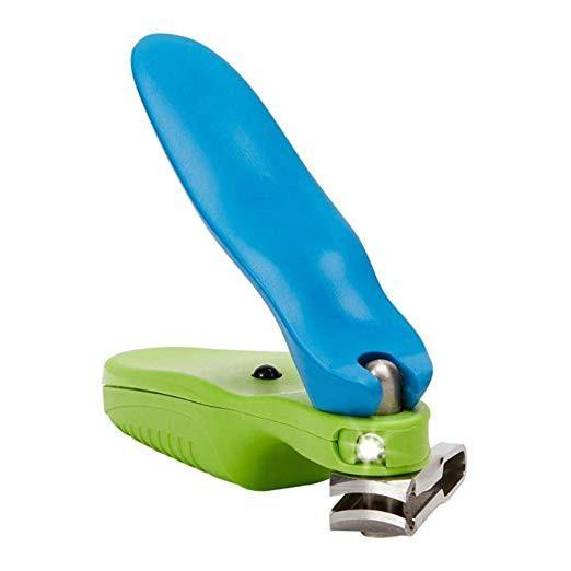 Handle 150 Degree Swivel Nail Clipper with LED Light As Seen on TV
