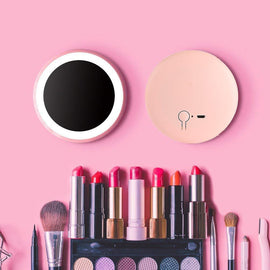 Today 40% OFF - Wireless Charger Portable LED Makeup Mirror