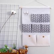 Load image into Gallery viewer, Wall Suspension type Storage Bag Bedroom Sundries Organizer