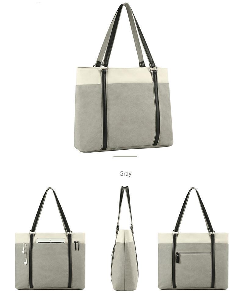 Bumped canvas bag
