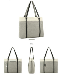 Bumped canvas bag
