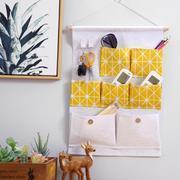 Load image into Gallery viewer, Wall Suspension type Storage Bag Bedroom Sundries Organizer