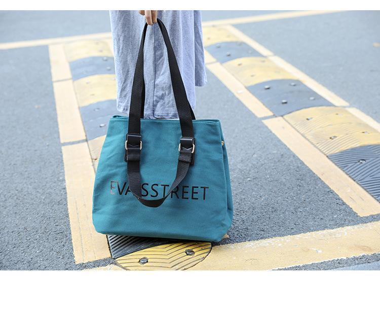 Leisure canvas bag
