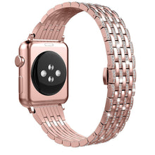 Load image into Gallery viewer, Luxury Crystal Metal Wristband For Apple watch