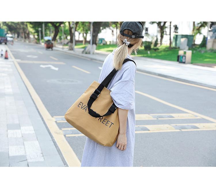 Leisure canvas bag