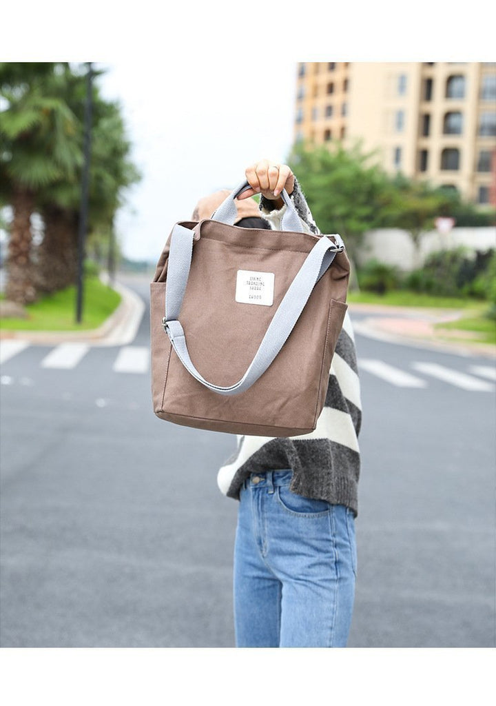 Ins fashion canvas bag