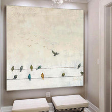 Load image into Gallery viewer, Oil painting bird-Migratory birds return