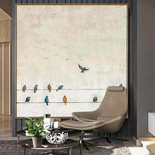 Load image into Gallery viewer, Oil painting bird-Migratory birds return