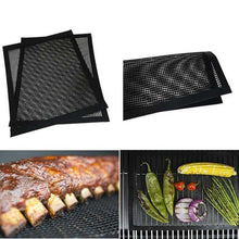 Load image into Gallery viewer, BBQ Mat BBQ Grill Mesh Teflon Non-Stick Heat Resistance Improve Thermal Conductivity Mats BBQ Mat