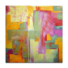 Load image into Gallery viewer, Colorful modern primitive abstract wall art