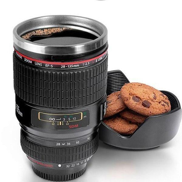 Camera coffee cup