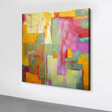 Load image into Gallery viewer, Colorful modern primitive abstract wall art
