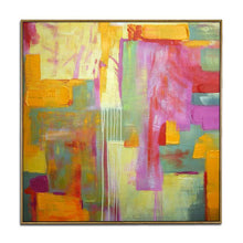 Load image into Gallery viewer, Colorful modern primitive abstract wall art