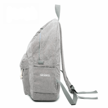 Load image into Gallery viewer, CORDUROY FASHION BACKPACK