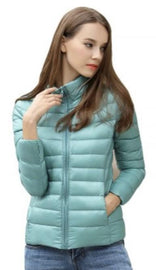 Women Winter Coat 2019 New Ultra Light Down Jacket