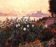 Load image into Gallery viewer, Argenteuil Flowers by the Riverbank