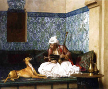 Load image into Gallery viewer, Arnaut Blowing Smoke in His Dog s Nose
