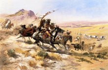 Load image into Gallery viewer, Attack on a Wagon Train