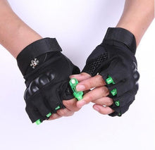 Load image into Gallery viewer, Half-Finger LED Luminous Laser Gloves for Indoor/Outdoor