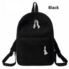 Load image into Gallery viewer, CORDUROY FASHION BACKPACK
