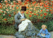 Load image into Gallery viewer, Camille Monet with a child 1875