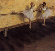 Load image into Gallery viewer, Dancers Practicing at the Barre