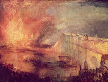 Load image into Gallery viewer, Der Brand der Houses of Parliament