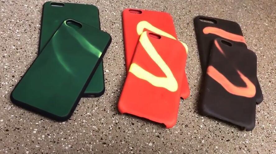 Awesome Thermal Sensor Color Changed Iphone Case