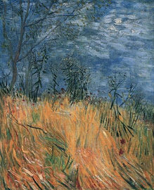 Edge of a Wheatfield with Poppies