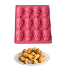 Load image into Gallery viewer, Non Stick 24 Little Pigs in a Blanket Silicone Baking Mold Muffin Cupcakes Kits