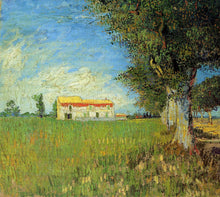 Load image into Gallery viewer, Farmhouses in a Wheat Field