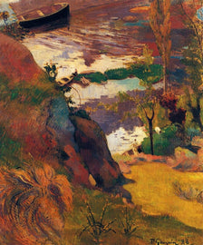 Fishermen and Bathers on the Aven
