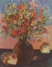 Load image into Gallery viewer, Flowers and cats
