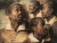 Load image into Gallery viewer, Four Studies of the Head of a Negro