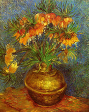 Load image into Gallery viewer, Fritillaries in a Copper Vase