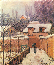 Load image into Gallery viewer, Garten im Louveciennes im Schnee