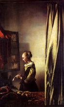 Load image into Gallery viewer, Girl Reading a Letter at an Open Window